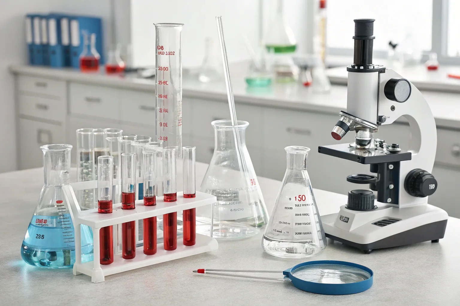 وسایل آزمایشگاهی مورد نیاز برای آزمایشگاه‌های شیمی و زیست‌شناسی