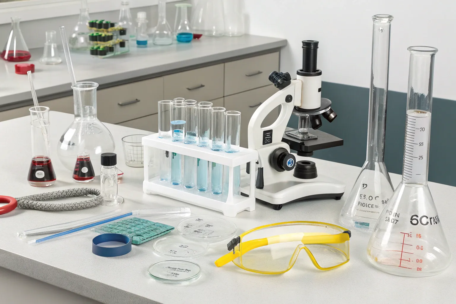 وسایل آزمایشگاهی مورد نیاز برای آزمایشگاه‌های شیمی و زیست‌شناسی