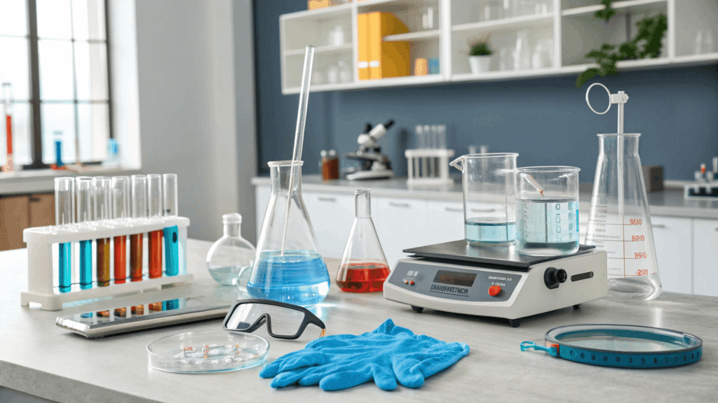 تجهیزات آزمایشگاهی مورد نیاز آزمایشگاه پتروشیمی